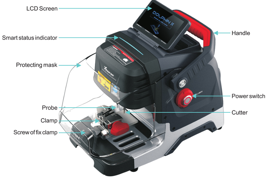  Xhorse Dolphin XP-005L Dolphin 2 Key Cutting Machine