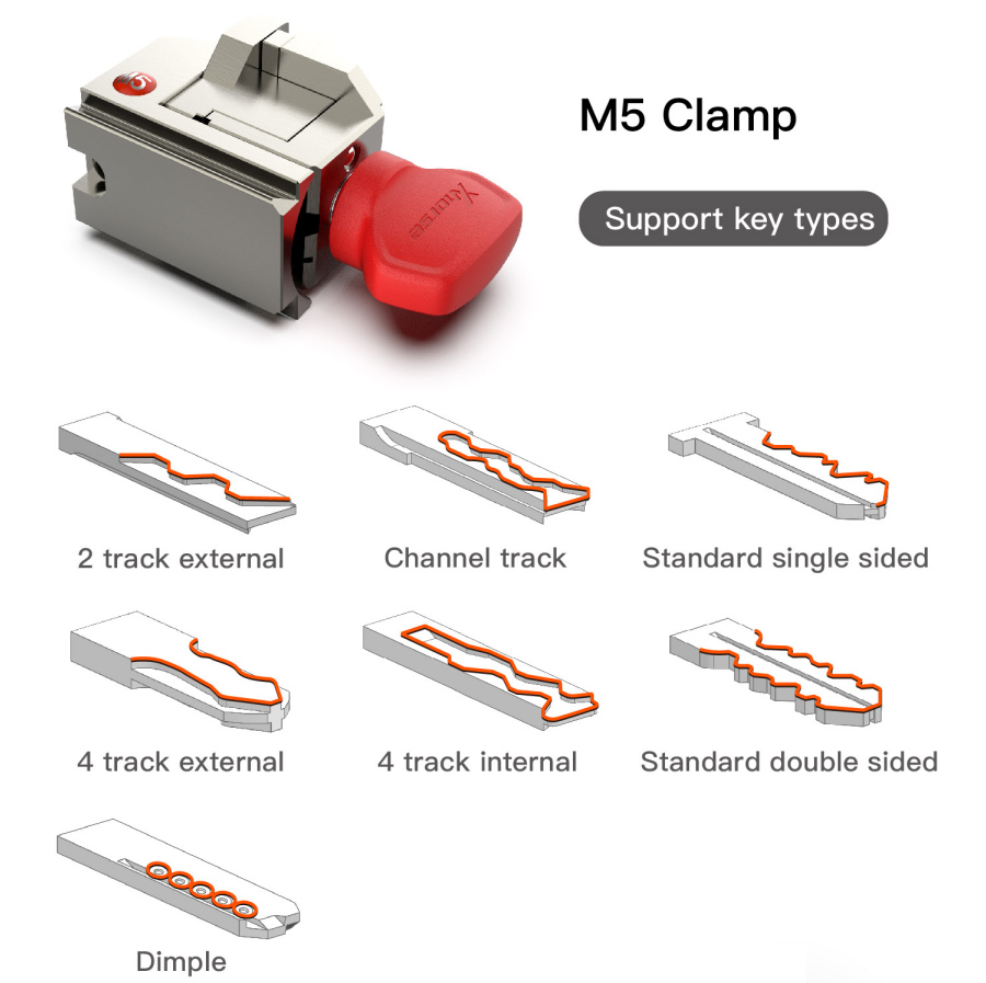  m5 clamp for condor xc-mini plus ii