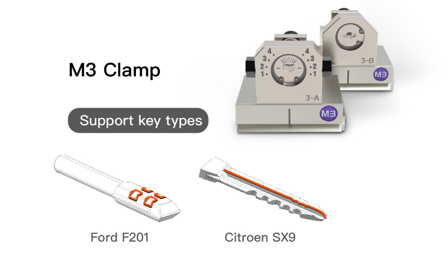 m3 clamp for condor xc-mini plus ii