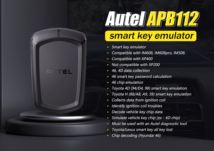 Autel APB112 smart key simulator