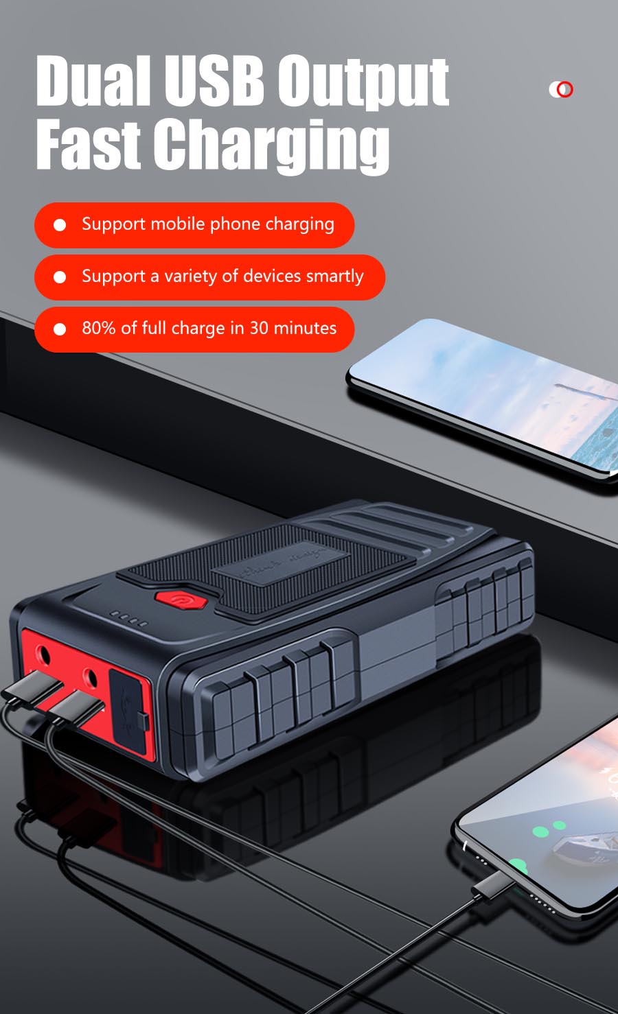 Car Emergency Ignition Power Supply Vehicle Emergency Startup Power