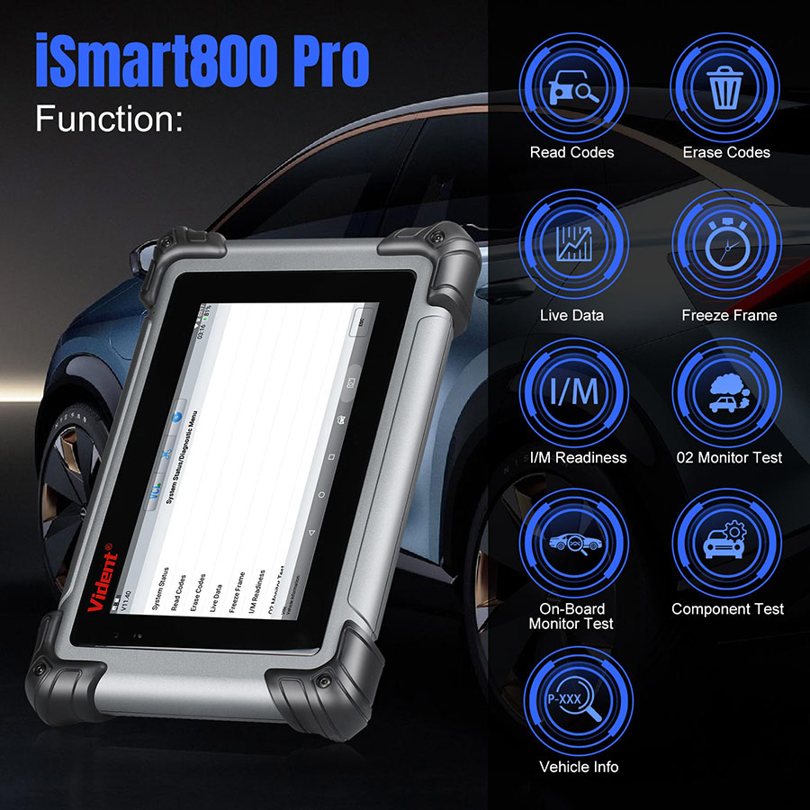 Vident iSmart800 Pro function