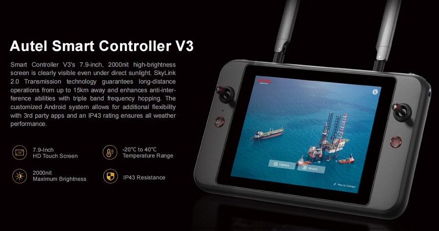 Autel EVO II Smart Controller V3