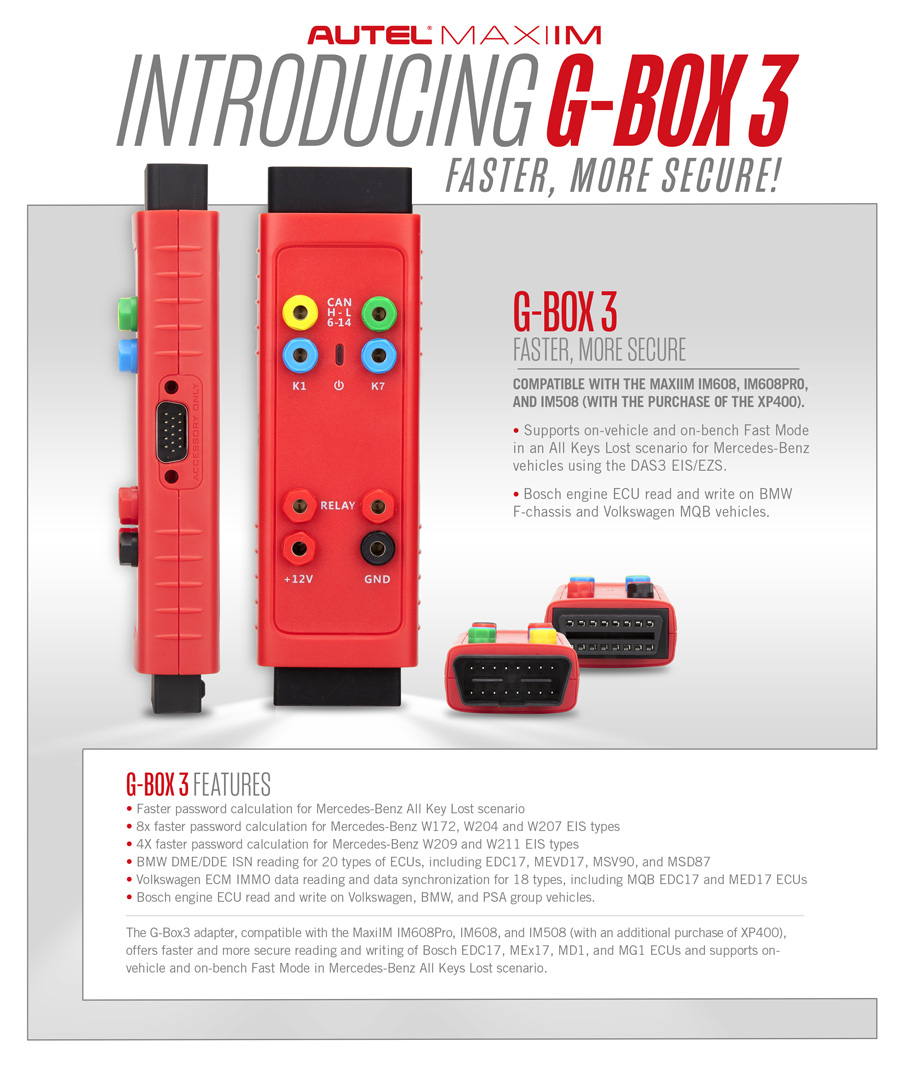  Autel MaxiIM G-BOX 3