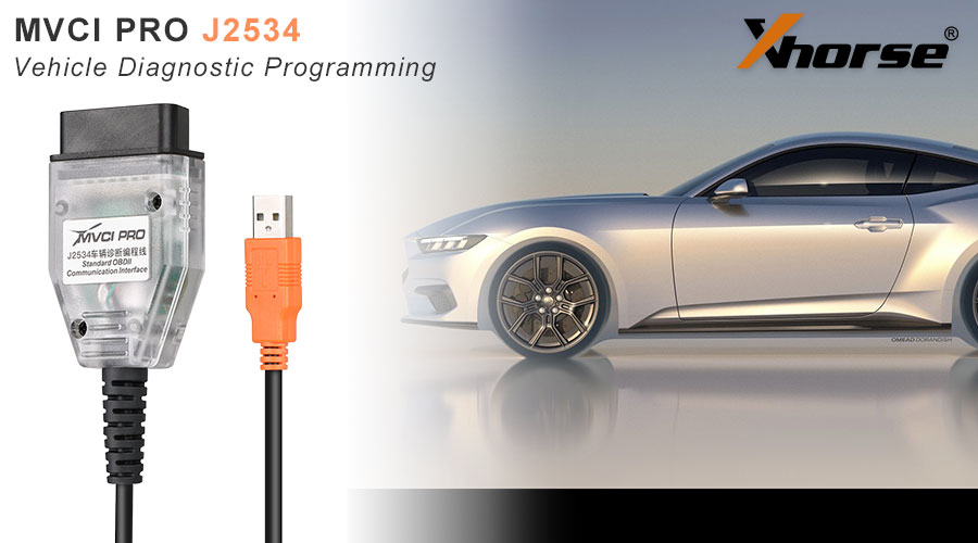 DVDミレル　I-O DATA XHORSE MVCI PRO J2534 Vehicle Diagnostic Cable for Ford