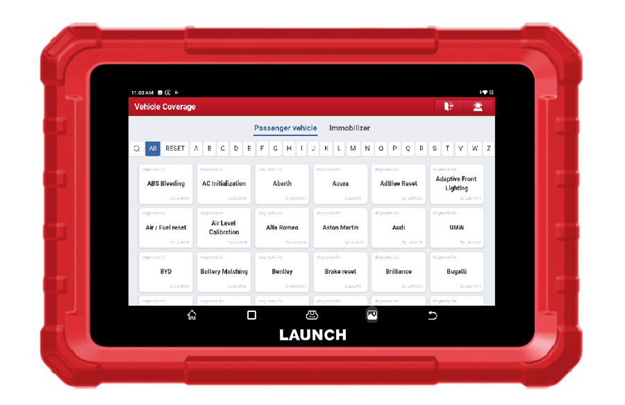 LAUNCH X431 PRO STAR Features